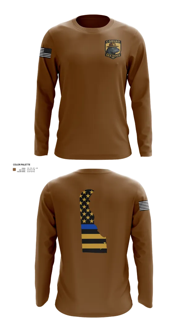 Long Sleeve Performance Shirt, C-Squad, Police, Teamtime, Team time, sublimation, custom sports apparel, team uniforms, spirit wear, spiritwear, sports uniforms, custom shirts, team store, custom team store, fundraiser sports, apparel fundraiser