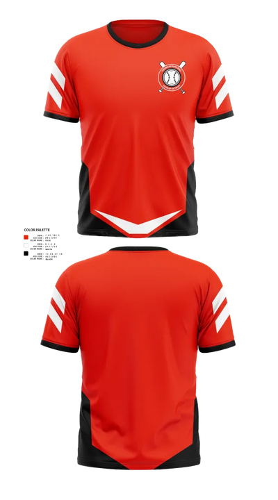Franklin base ball club 63479350 Short Sleeve Performance Shirt - 21