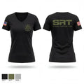Chicago Heights Community Response Team 42546977 Women's Short Sleeve V-neck Shirt - 1