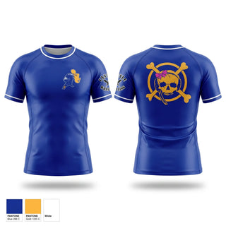 Short Sleeve Rash Guard Shirt, Castle Lady Knights, Wrestling, Teamtime, Team time, sublimation, custom sports apparel, team uniforms, spirit wear, spiritwear, sports uniforms, custom shirts, team store, custom team store, fundraiser sports, apparel fundraiser