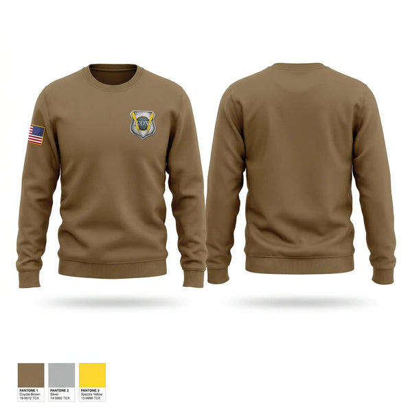 Crew Neck Sweatshirt, 437 OSS, Air Force, Teamtime, Team time, sublimation, custom sports apparel, team uniforms, spirit wear, spiritwear, sports uniforms, custom shirts, team store, custom team store, fundraiser sports, apparel fundraiser