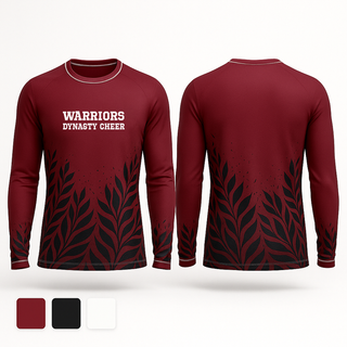 Long Sleeve Performance Shirt, team name, Cheer, Teamtime, Team time, sublimation, custom sports apparel, team uniforms, spirit wear, spiritwear, sports uniforms, custom shirts, team store, custom team store, fundraiser sports, apparel fundraiser