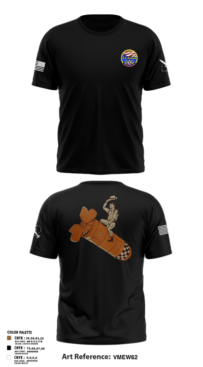Missile Techs 24768628 Old School Cotton Feel Shirt - 103