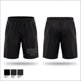 Athletic Shorts With Pockets, Sudan Fire/EMS, Fire Department, Teamtime, Team time, sublimation, custom sports apparel, team uniforms, spirit wear, spiritwear, sports uniforms, custom shirts, team store, custom team store, fundraiser sports, apparel fundraiser