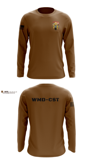 Long Sleeve Performance Shirt, 24th WMD-CST, Army, Teamtime, Team time, sublimation, custom sports apparel, team uniforms, spirit wear, spiritwear, sports uniforms, custom shirts, team store, custom team store, fundraiser sports, apparel fundraiser