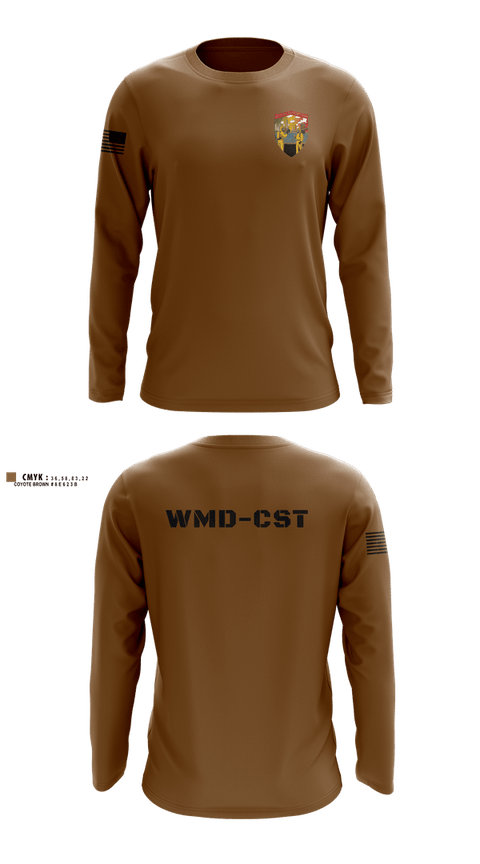 Long Sleeve Performance Shirt, 24th WMD-CST, Army, Teamtime, Team time, sublimation, custom sports apparel, team uniforms, spirit wear, spiritwear, sports uniforms, custom shirts, team store, custom team store, fundraiser sports, apparel fundraiser