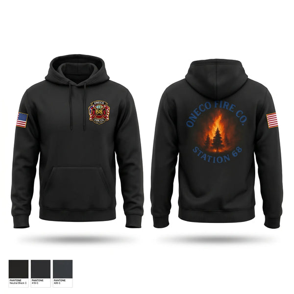 Hoodie, Oneco Fire Co., Fire Department, Teamtime, Team time, sublimation, custom sports apparel, team uniforms, spirit wear, spiritwear, sports uniforms, custom shirts, team store, custom team store, fundraiser sports, apparel fundraiser