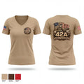 Far 2-32 38955877 Women's Short Sleeve V-neck Shirt - 1