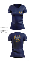 US Army Special Victims’ Counsel 25692350 Women's Short Sleeve V-neck Shirt - 7