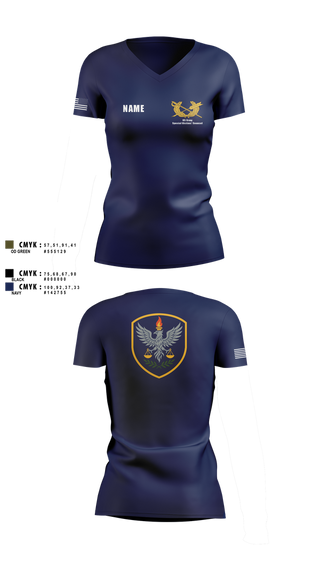 Womens Short Sleeve Vneck Shirt, US Army Special Victims’ Counsel, , Teamtime, Team time, sublimation, custom sports apparel, team uniforms, spirit wear, spiritwear, sports uniforms, custom shirts, team store, custom team store, fundraiser sports, apparel fundraiser
