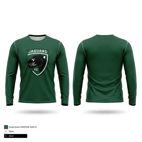 Long Sleeve Performance Shirt, JAGUARS FC, Men's Soccer, Teamtime, Team time, sublimation, custom sports apparel, team uniforms, spirit wear, spiritwear, sports uniforms, custom shirts, team store, custom team store, fundraiser sports, apparel fundraiser