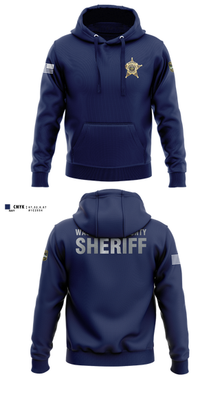 Hoodie, Washington County Sheriff's Department, Police, Teamtime, Team time, sublimation, custom sports apparel, team uniforms, spirit wear, spiritwear, sports uniforms, custom shirts, team store, custom team store, fundraiser sports, apparel fundraiser