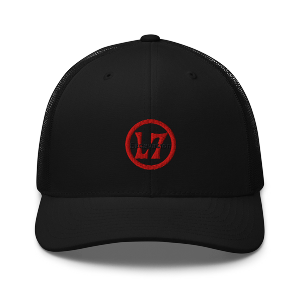 L7 Excsvation & Land Clearing 811202 Retro Trucker Hat | Yupoong 6606