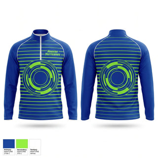 Quarter Zip Jacket, Hoosier Hurricanes, Softball, Teamtime, Team time, sublimation, custom sports apparel, team uniforms, spirit wear, spiritwear, sports uniforms, custom shirts, team store, custom team store, fundraiser sports, apparel fundraiser