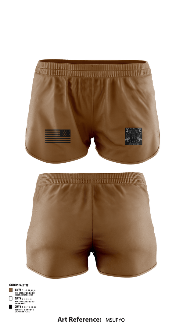 Ranger Panties, 6-37 FAR, Army, Teamtime, Team time, sublimation, custom sports apparel, team uniforms, spirit wear, spiritwear, sports uniforms, custom shirts, team store, custom team store, fundraiser sports, apparel fundraiser