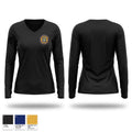 New Bremen Police Department Women's Long Sleeve V-neck Shirt - 1