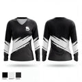 SISB 79173578 Women's Long Sleeve V-neck Shirt - 1