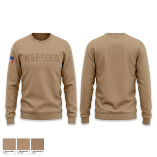 Crew Neck Sweatshirt, US Military Wardogs, Baseball, Teamtime, Team time, sublimation, custom sports apparel, team uniforms, spirit wear, spiritwear, sports uniforms, custom shirts, team store, custom team store, fundraiser sports, apparel fundraiser