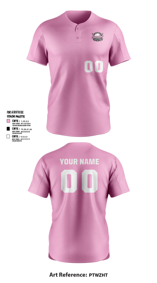 Two Button Softball Jersey, Republic Sandlot Sisters, Softball, Teamtime, Team time, sublimation, custom sports apparel, team uniforms, spirit wear, spiritwear, sports uniforms, custom shirts, team store, custom team store, fundraiser sports, apparel fundraiser