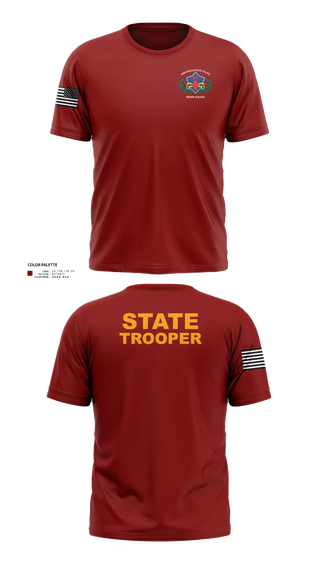 Short Sleeve Performance Shirt, Arkansas State Police Bomb Squad, , Teamtime, Team time, sublimation, custom sports apparel, team uniforms, spirit wear, spiritwear, sports uniforms, custom shirts, team store, custom team store, fundraiser sports, apparel fundraiser