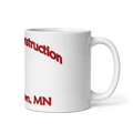 2 Rivers Construction 23011625 White Glossy Mug - Small
