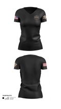 Rapid Emergency Management 5983605 Women's Short Sleeve V-neck Shirt - 31