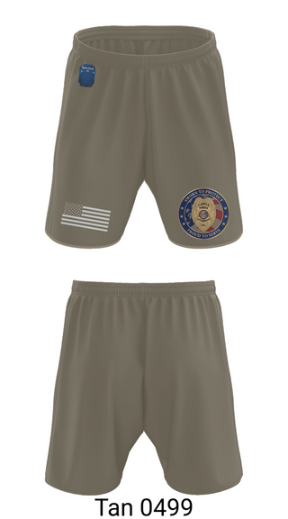 Athletic Shorts With Pockets, Cayce Police K9, , Teamtime, Team time, sublimation, custom sports apparel, team uniforms, spirit wear, spiritwear, sports uniforms, custom shirts, team store, custom team store, fundraiser sports, apparel fundraiser