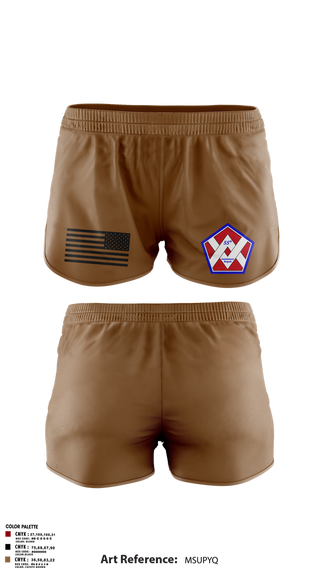 Ranger Panties, 55th Sustainment Brigade, , Teamtime, Team time, sublimation, custom sports apparel, team uniforms, spirit wear, spiritwear, sports uniforms, custom shirts, team store, custom team store, fundraiser sports, apparel fundraiser