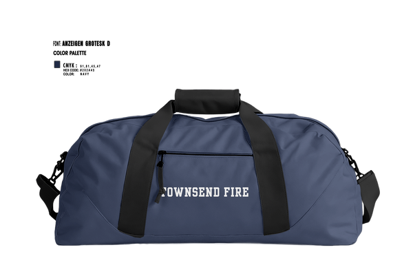 Duffle Bag, Townsend Fire, , Teamtime, Team time, sublimation, custom sports apparel, team uniforms, spirit wear, spiritwear, sports uniforms, custom shirts, team store, custom team store, fundraiser sports, apparel fundraiser