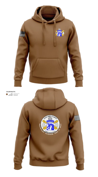 Hoodie, XVIII Airborne Corps G34 FIRES, Army, Teamtime, Team time, sublimation, custom sports apparel, team uniforms, spirit wear, spiritwear, sports uniforms, custom shirts, team store, custom team store, fundraiser sports, apparel fundraiser