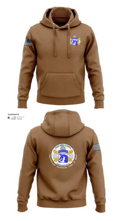 XVIII Airborne Corps G34 FIRES 87629681 Hoodie - 22