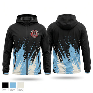 Windbreaker, Firefighter Department, Women's Soccer, Teamtime, Team time, sublimation, custom sports apparel, team uniforms, spirit wear, spiritwear, sports uniforms, custom shirts, team store, custom team store, fundraiser sports, apparel fundraiser