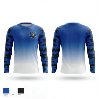 Ki-Be Bears 68075935 Long Sleeve Performance Shirt 1