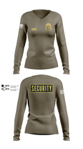 NOLA PROTECTION GROUP 3100837 Women's Long Sleeve V-neck Shirt - 2