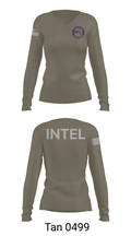 Intel 94760760 Women's Long Sleeve V-neck Shirt - 11