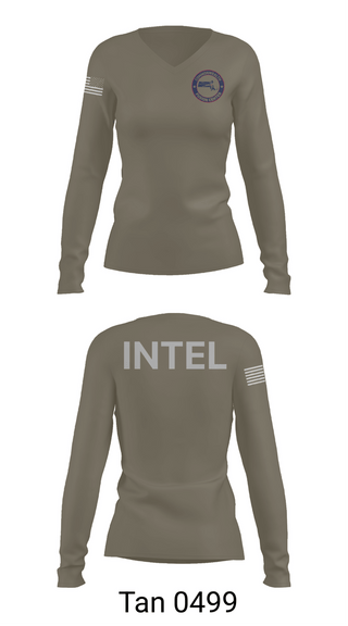 Womens Long Sleeve Vneck Shirt, Intel, Police, Teamtime, Team time, sublimation, custom sports apparel, team uniforms, spirit wear, spiritwear, sports uniforms, custom shirts, team store, custom team store, fundraiser sports, apparel fundraiser