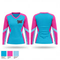 Reid 52322831 Women's Long Sleeve V-neck Shirt - 1