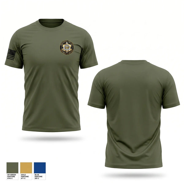 Short Sleeve Performance Shirt, Pershing County Sheriff’s Office, Police, Teamtime, Team time, sublimation, custom sports apparel, team uniforms, spirit wear, spiritwear, sports uniforms, custom shirts, team store, custom team store, fundraiser sports, apparel fundraiser