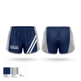 Womens Shorts, Colleton County Cougars, Track & Field, Teamtime, Team time, sublimation, custom sports apparel, team uniforms, spirit wear, spiritwear, sports uniforms, custom shirts, team store, custom team store, fundraiser sports, apparel fundraiser
