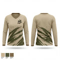 Rebels FC 30854806 Women's Long Sleeve V-neck Shirt - 1