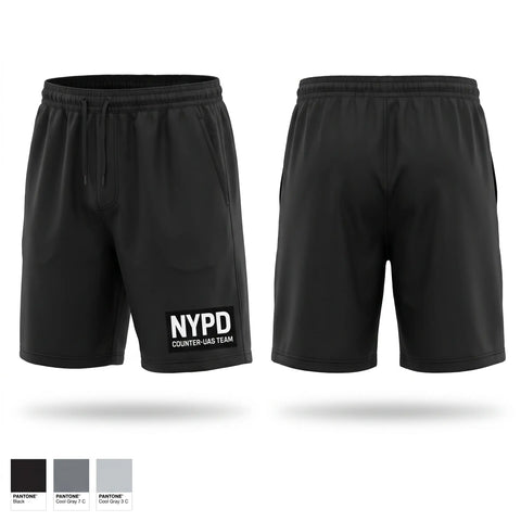 Athletic Shorts With Pockets, NYPD CUAS-Team, Police, Teamtime, Team time, sublimation, custom sports apparel, team uniforms, spirit wear, spiritwear, sports uniforms, custom shirts, team store, custom team store, fundraiser sports, apparel fundraiser