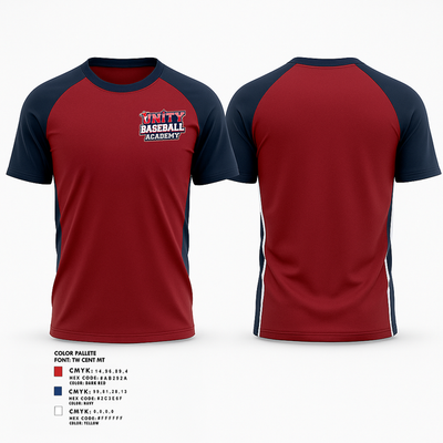 Unity Baseball Academy 90512251 Short Sleeve Performance Shirt - 5