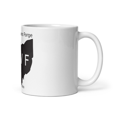 ohio veterans forge 5039387 White Glossy Mug - Large