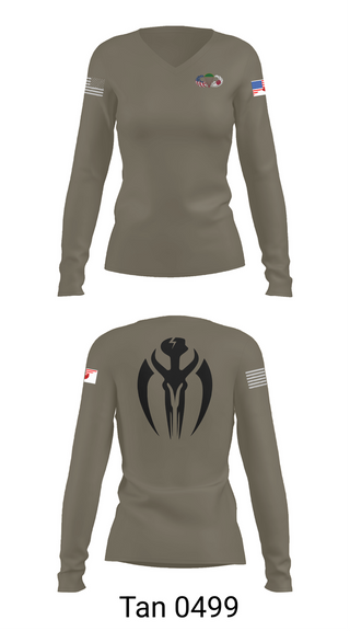 Womens Long Sleeve Vneck Shirt, 1-1 ASPS, , Teamtime, Team time, sublimation, custom sports apparel, team uniforms, spirit wear, spiritwear, sports uniforms, custom shirts, team store, custom team store, fundraiser sports, apparel fundraiser