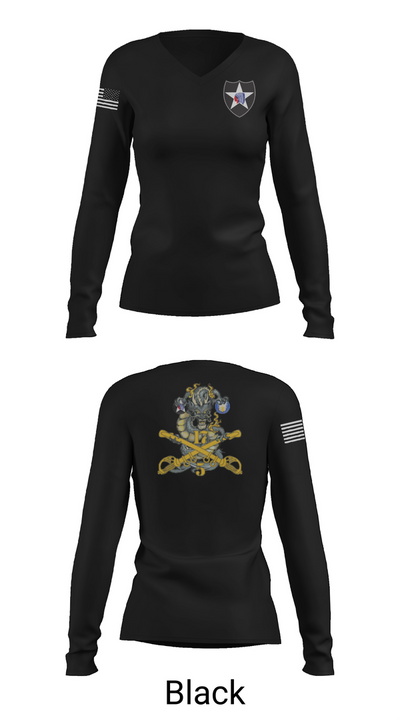 5-17 68237132 Women's Long Sleeve V-neck Shirt - 37