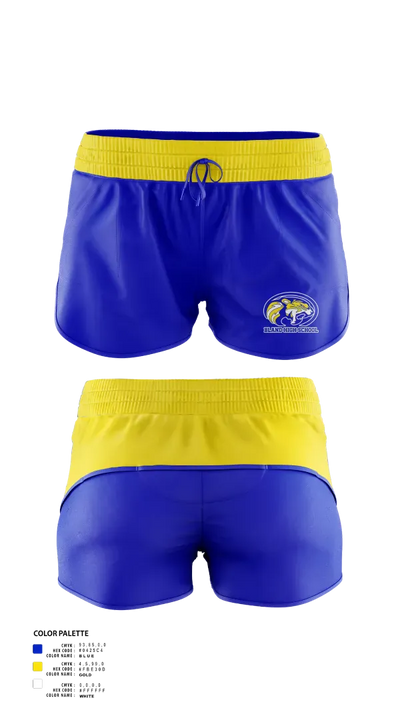 Bland High School Softball 1200236 Women's Shorts - 1