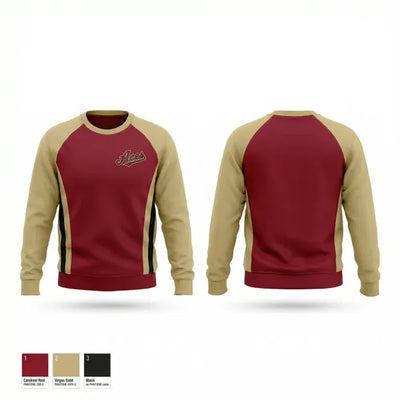 Aces Baseball Group 38997803 Crew Neck Sweatshirt - 1