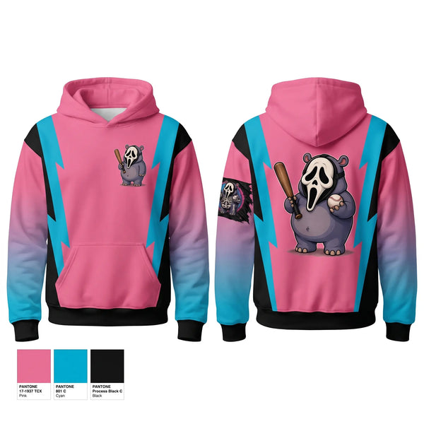 Hoodie, Halloween hippos, Baseball, Teamtime, Team time, sublimation, custom sports apparel, team uniforms, spirit wear, spiritwear, sports uniforms, custom shirts, team store, custom team store, fundraiser sports, apparel fundraiser