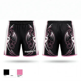 Mens Soccer Shorts, DragonKings FC, Men's Soccer, Teamtime, Team time, sublimation, custom sports apparel, team uniforms, spirit wear, spiritwear, sports uniforms, custom shirts, team store, custom team store, fundraiser sports, apparel fundraiser