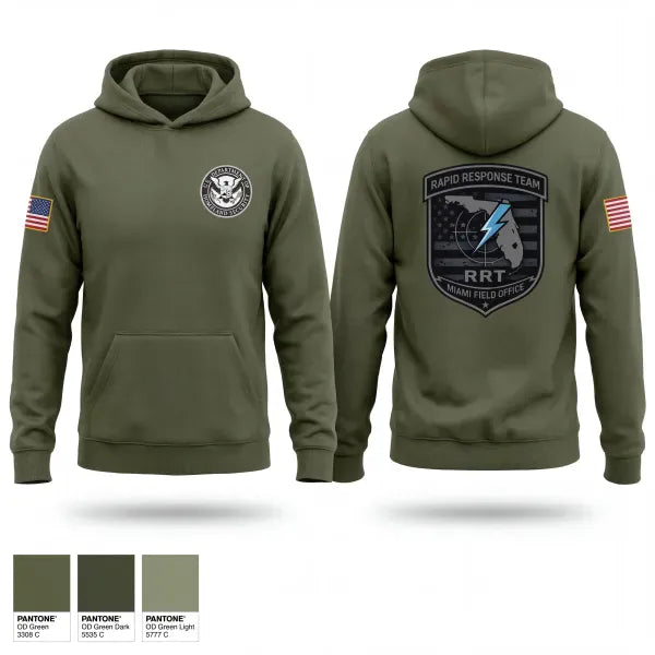 Hoodie, Miami RRT, Police, Teamtime, Team time, sublimation, custom sports apparel, team uniforms, spirit wear, spiritwear, sports uniforms, custom shirts, team store, custom team store, fundraiser sports, apparel fundraiser